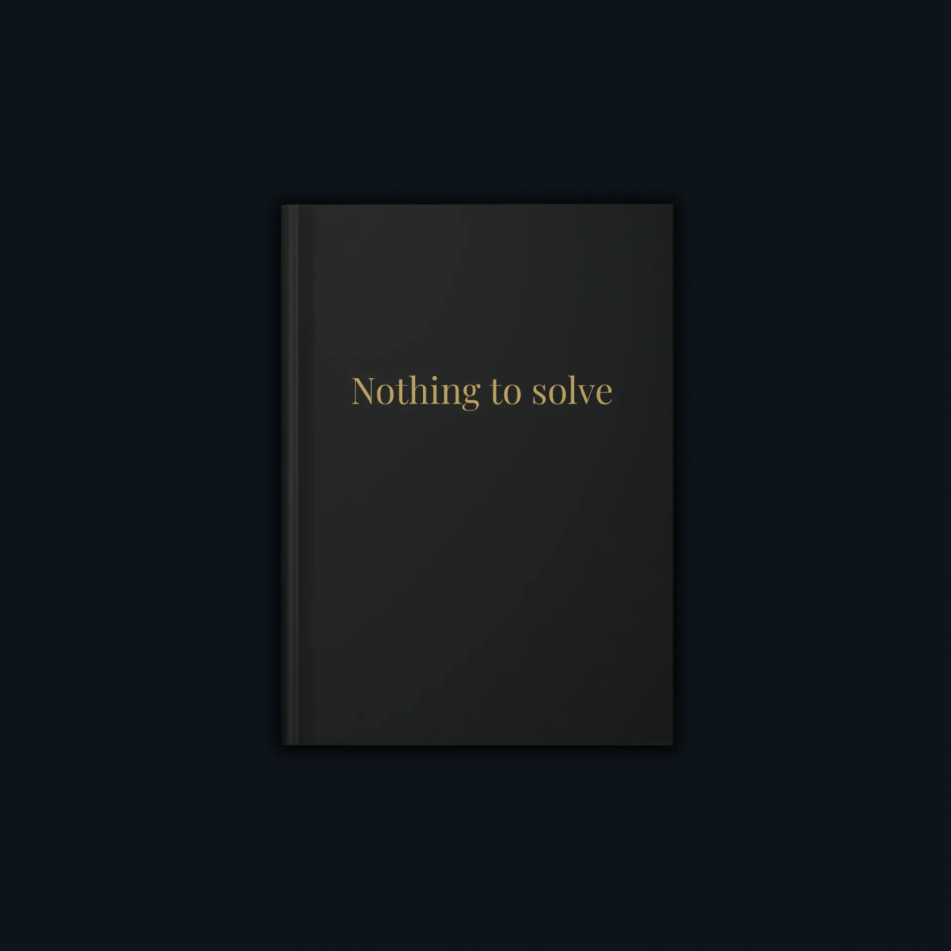 Quiet Ritual Journal – Hardcover for Slow Mornings