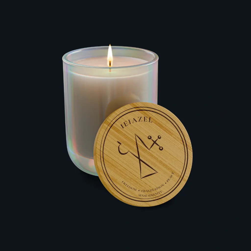 Ieiazel Angel Candle of Freedom – Engraved Luxury Candle