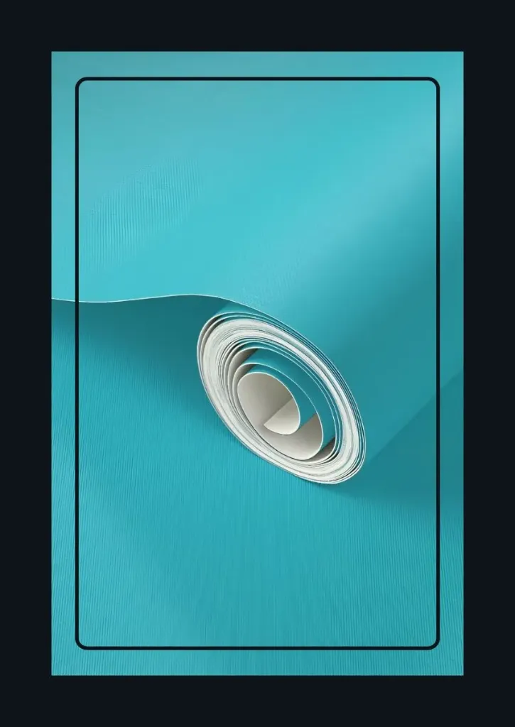 Blue Curaçao Wallpaper (2x2 Feet (Sample))