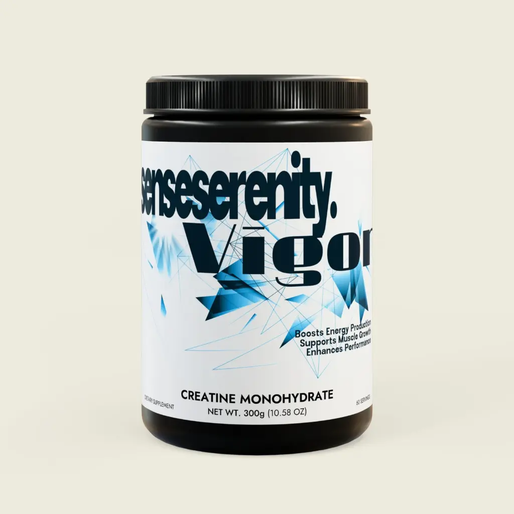Sense Serenity Vigor Boost – 100% Pure Creatine Monohydrate