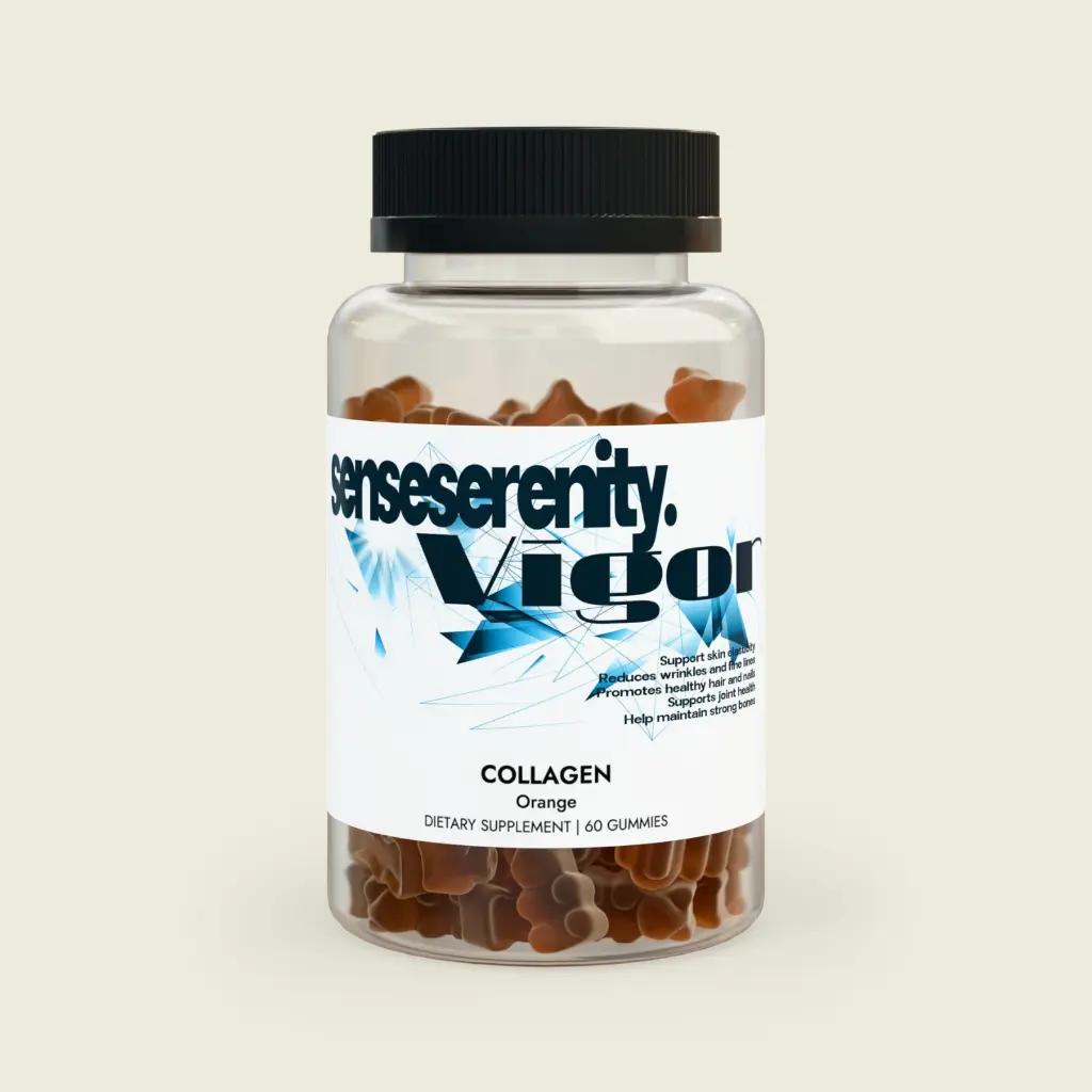 Sense Serenity Vigor Collagen + Biotin Gummies – Beauty & Strength (60 Gummies)