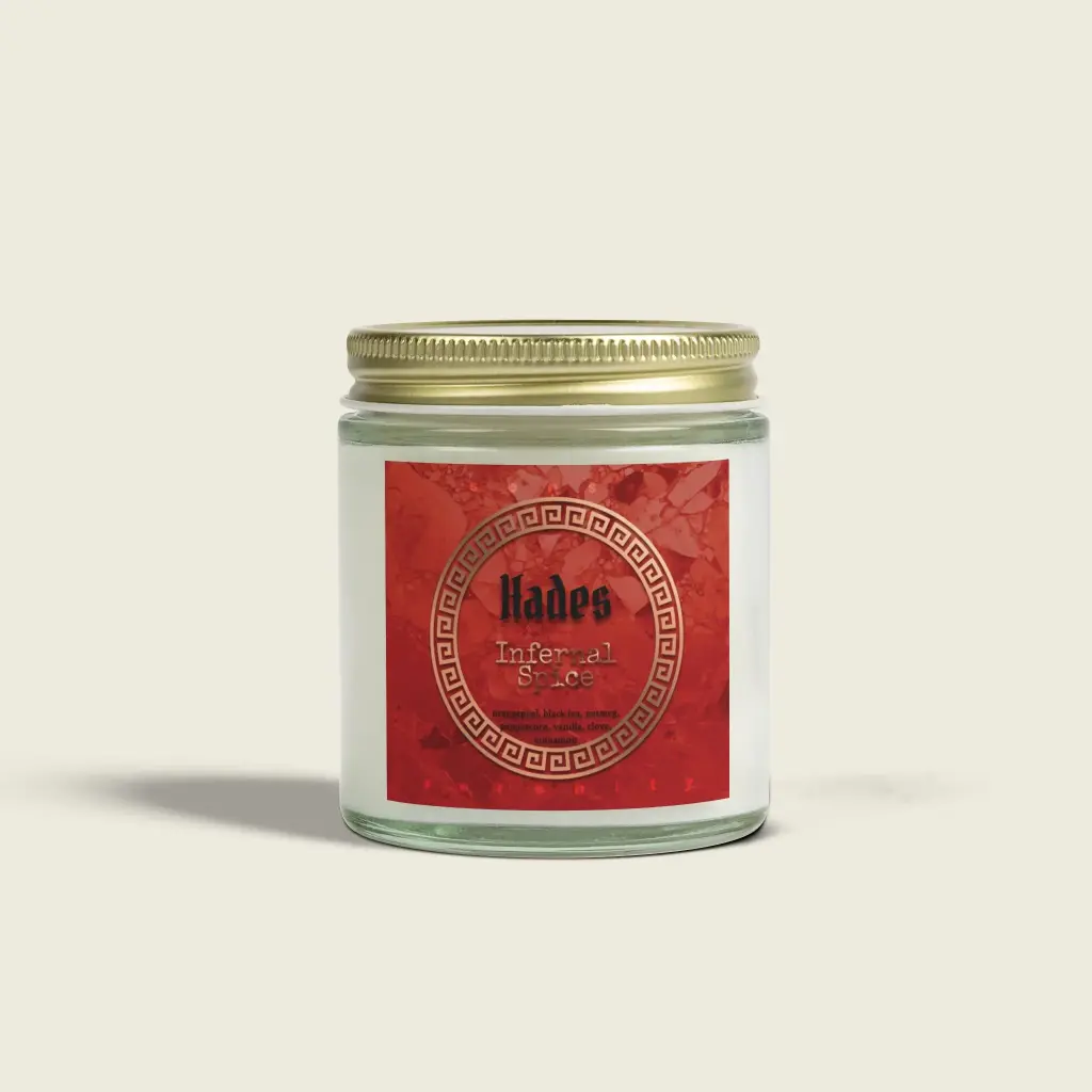 Spiced Chai Scented Candle – Hades | Amber, Clove & Cinnamon