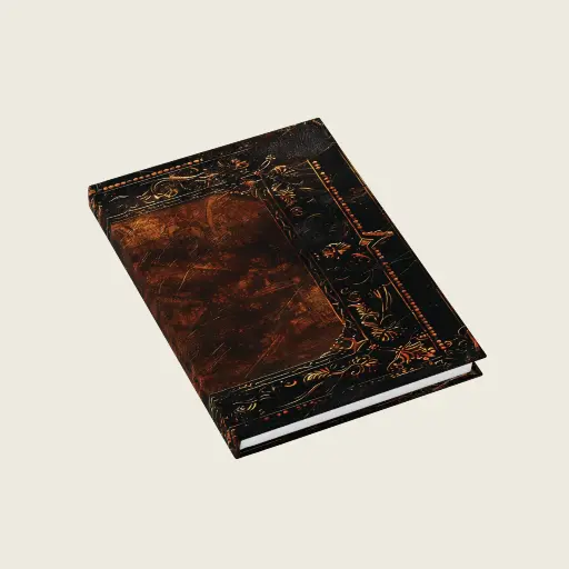 Ruled Line Journal – Majestic Mocha – Sense Serenity Crazy 