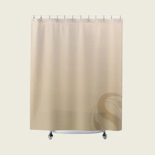 Eco-Friendly Custom Shower Curtain – Modern Bathroom Decor, Recycled Polyester