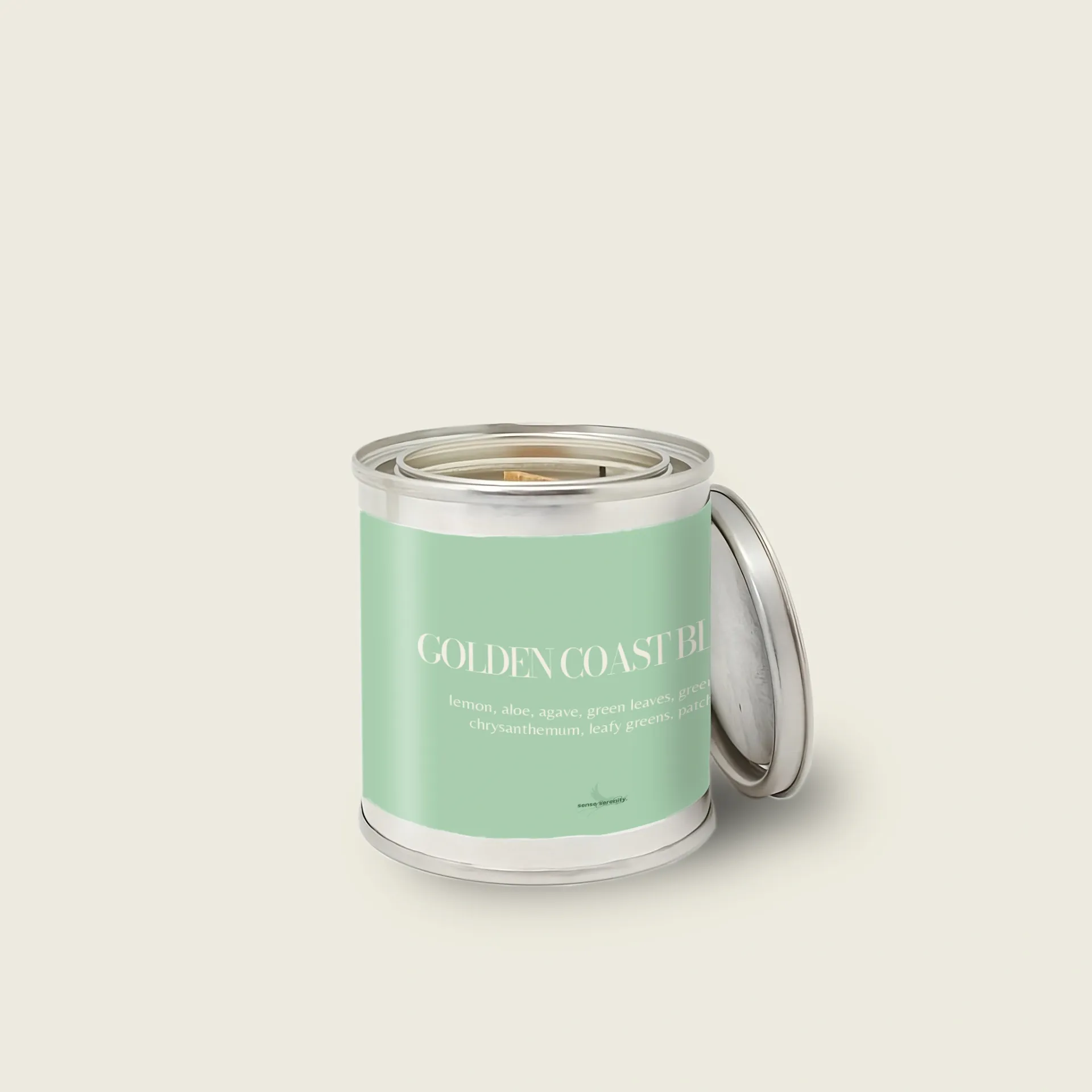Golden Coast Bloom Candle Paint Can