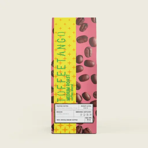 Toffeetango | Complex Flavor, Medium Caffeine-Medium Roast Coffee Blend