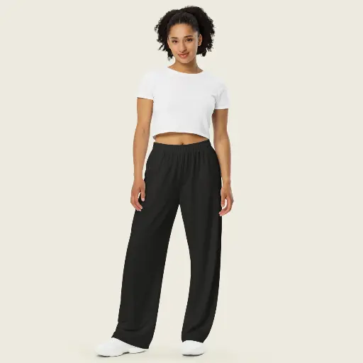 Obsidian Dream Palazzo Pants - Women's Contemporary Streetstyle