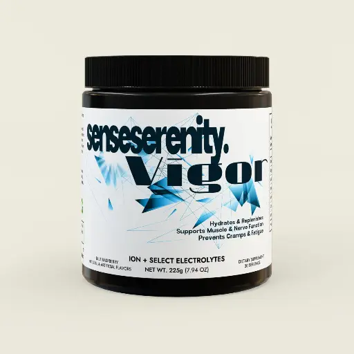 Sense Serenity Vigor ION+ Electrolyte Powder – Natural Performance Fuel